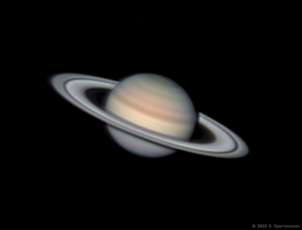 Saturn on July 4, 2022 - Astrophotography