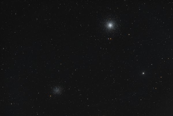 M 53 and NGC 5053 - Astrophotography