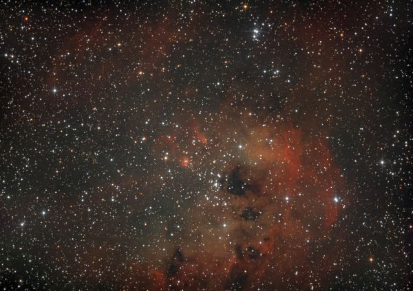 IC410 - The Tadpoles Nebula - Astrophotography
