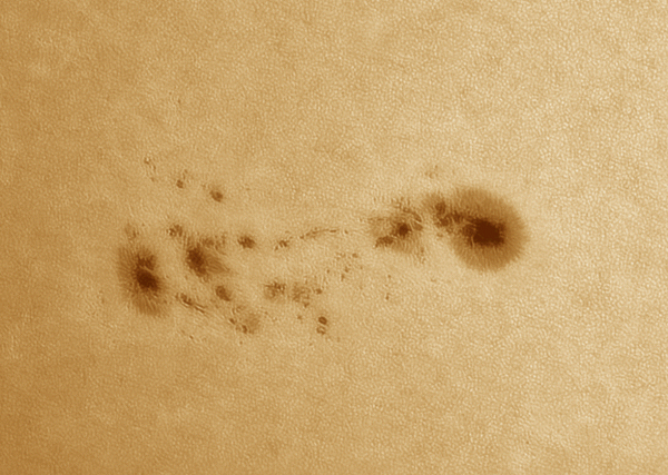 Sun. Sunspot group 3738 - Astrophotography