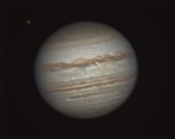 Jupiter, October 16, 2022, 19:19 UT - Astrophotography