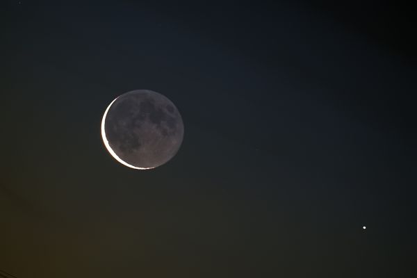 The Moon and Mercury - Astrophotography