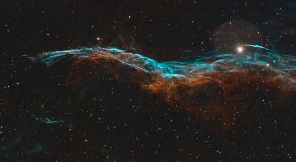 NGC 6960 Witch's Broom new version - Astrophotography
