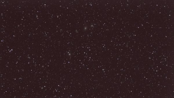 Markarian's Chain and other galaxies - Astrophotography