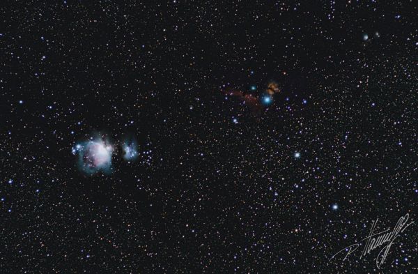 M42 and its surroundings - Astrophotography