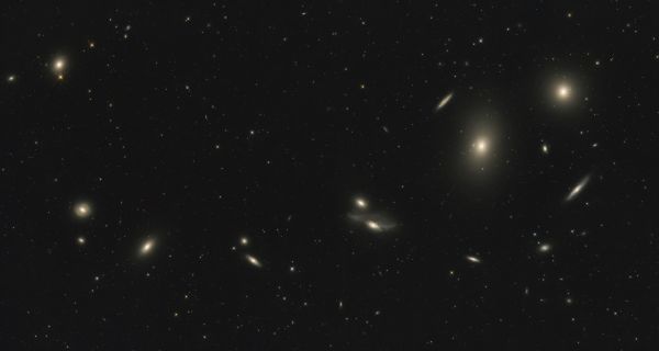 Markarian Chain - Astrophotography
