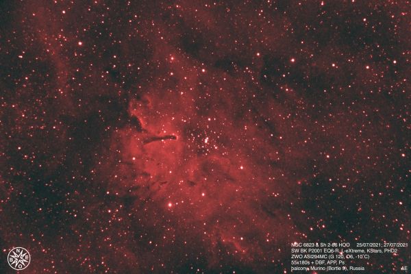 NGC 6823 & Sh 2-86 - Astrophotography