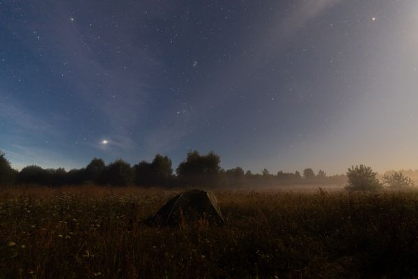 Pre-dawn mist - Astrophotography