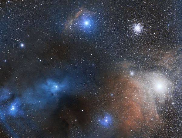 Antares and surroundings - Astrophotography