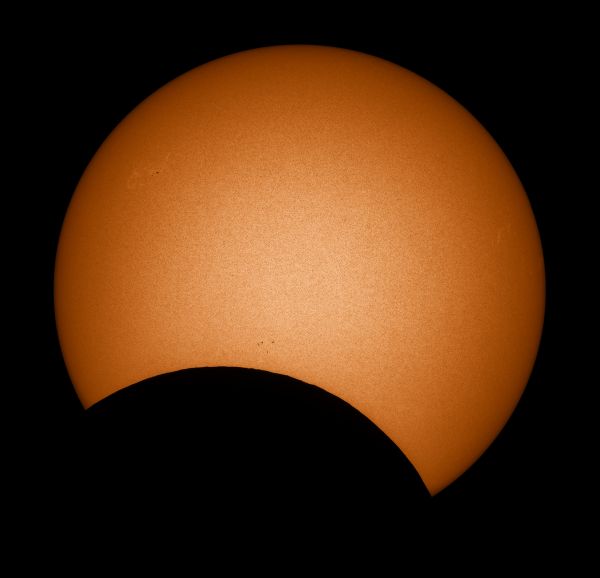 High-resolution eclipse - Astrophotography