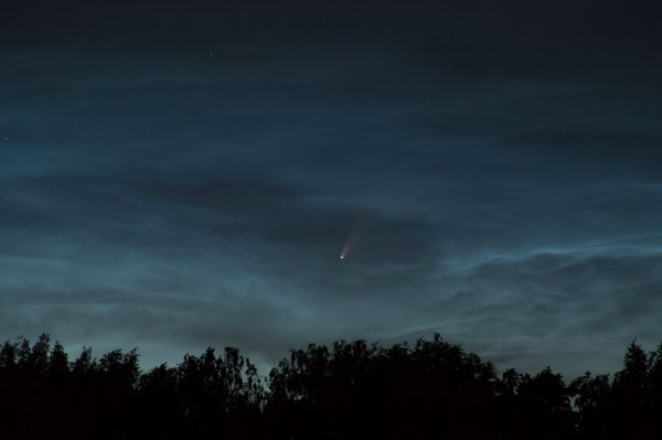 C/2020 F3 NEOWISE 10.07.2020 00:43 MSK - Astrophotography