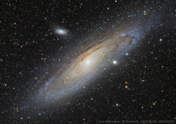 The Andromeda Galaxy (M31). - Astrophotography