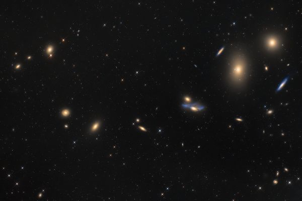 Markarian Chain - Astrophotography