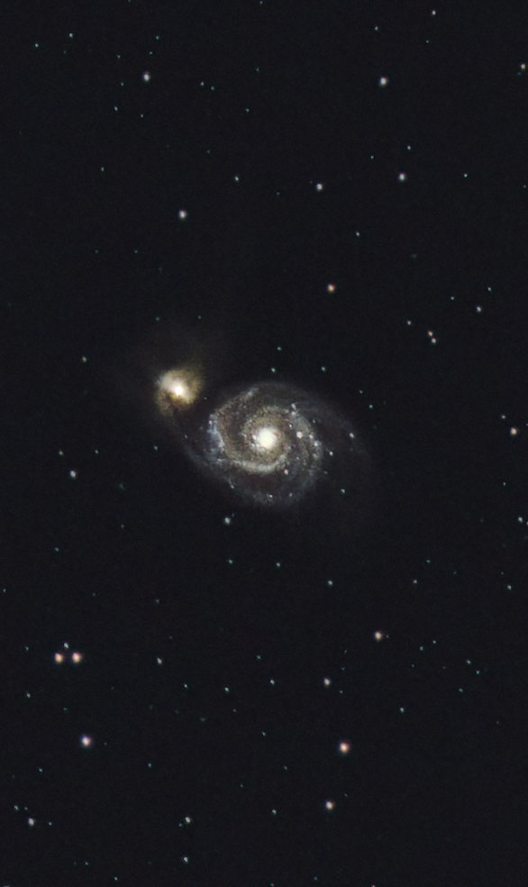 M51 - Whirlpool Galaxy - Astrophotography