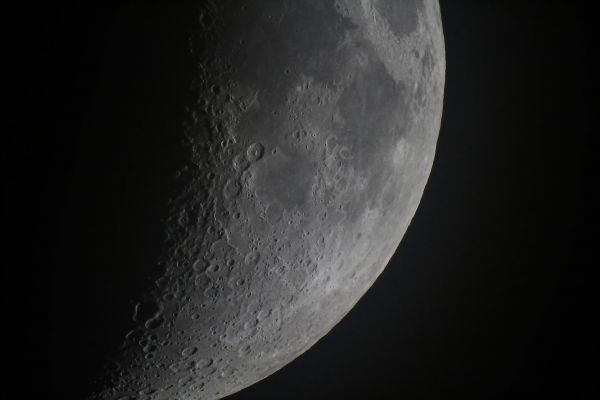 Lunar surface - Astrophotography