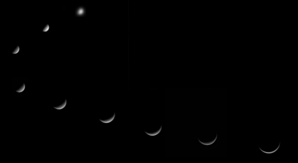 Evening visibility of Venus from 26.11.24 to 07.03.25 - Astrophotography