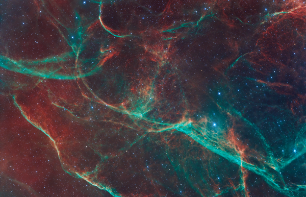Part of the Vela Supernova Remnant - Astrophotography