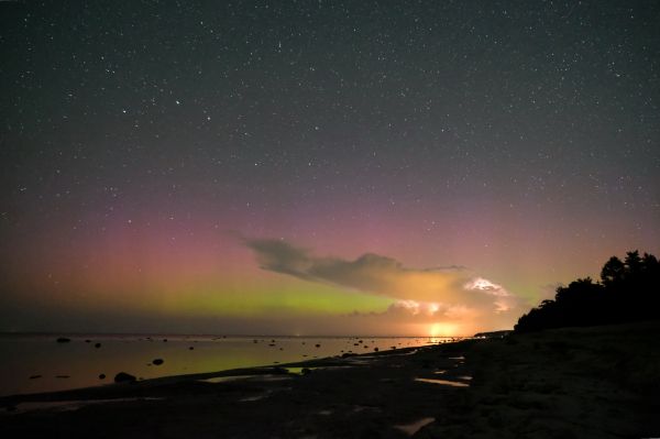 Aurora + Thunderstorm 08.2022 - Astrophotography