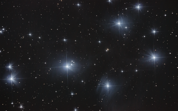 The Pleiades star cluster. M45. September 7, 2021. - Astrophotography