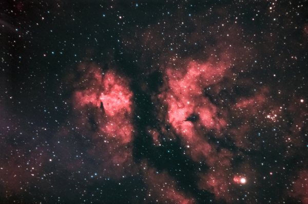 Emission nebula IC 1318 