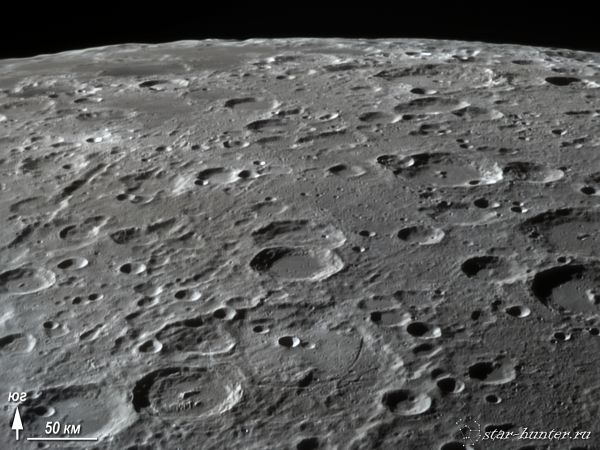 Crater Janssen, January 15, 2016, 18:38 - Astrophotography
