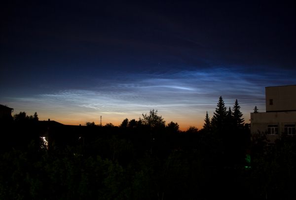 Noctilucent clouds - Astrophotography