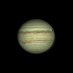 Jupiter + Io - Astrophotography
