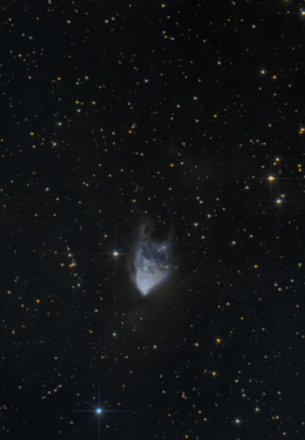 Hubble's Variable Nebula NGC 2261 - Astrophotography