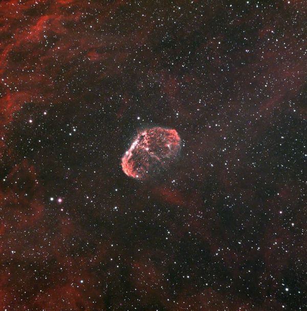 NGC 6888 Crescent Nebula - Astrophotography