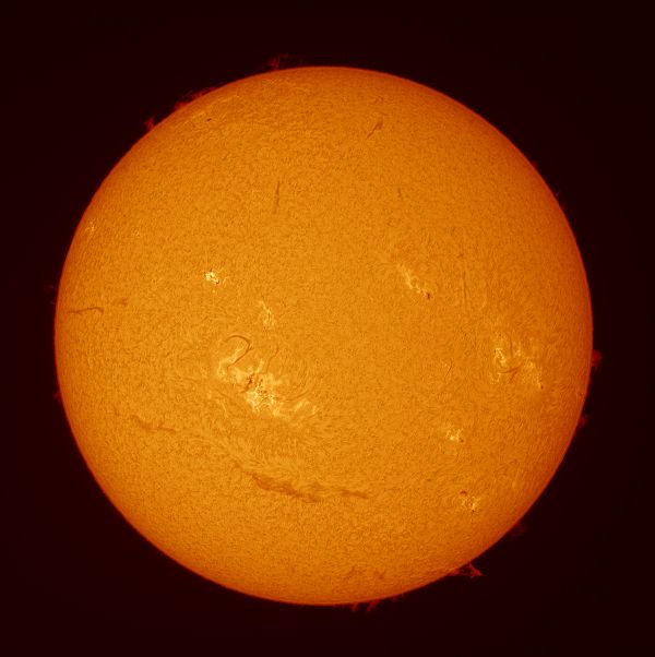 Sun in the Chromosphere, June 3 - Astrophotography