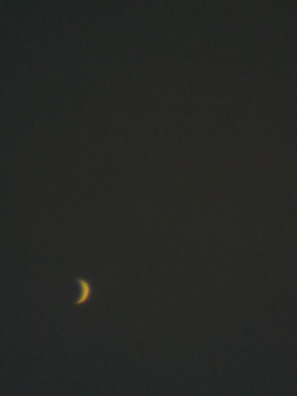 Crescent Venus - Astrophotography