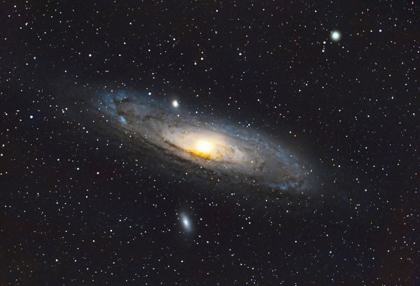 Galaxy in Andromeda m 31 - Astrophotography