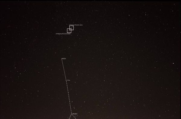 X and h Per - Astrophotography
