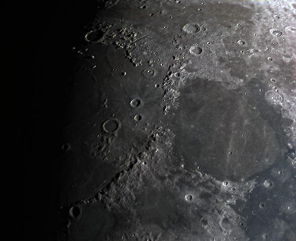 Approximate landing site in the Apennine Mountains region of the Moon, of the Soviet automatic interplanetary station Luna 2, and the ninth manned Apollo 15 spacecraft. 01/19/2024 - Astrophotography