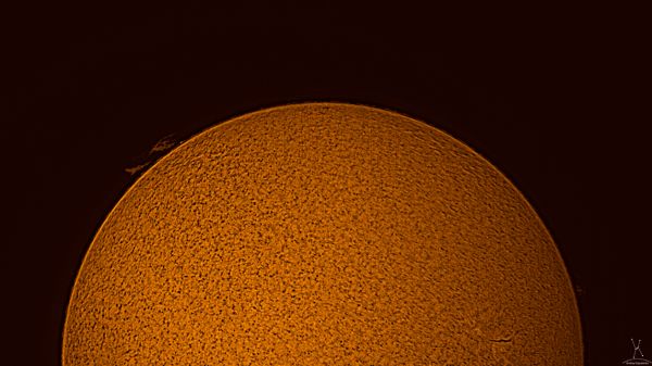 Sun in H-alfa line - Astrophotography