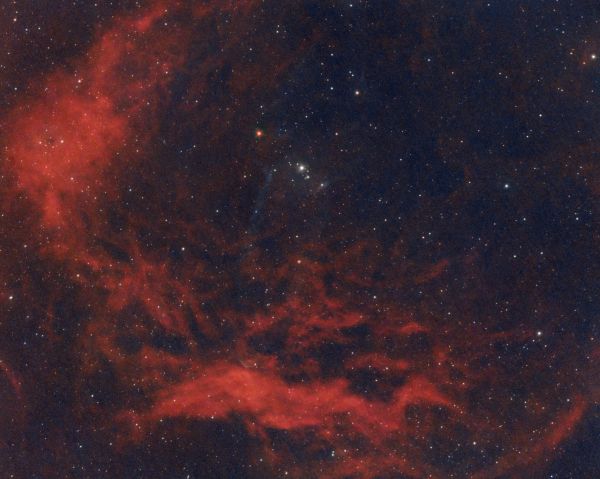 SH 2-129 The Bat Swallowed the Squid - Astrophotography