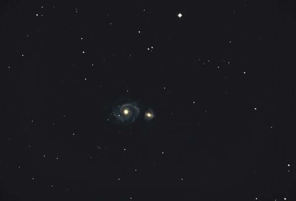 M51. The Whirlpool Galaxy - Astrophotography