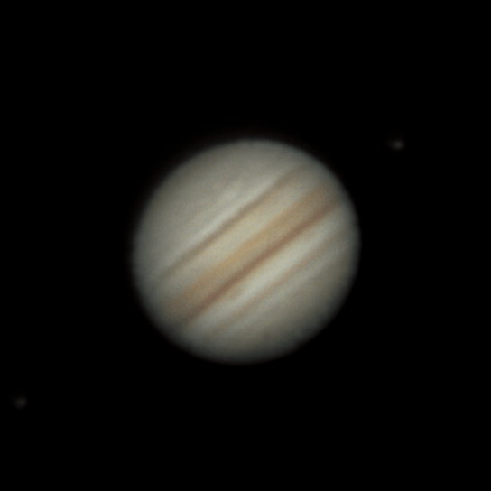 Animation of Jupiter's rotation - Astrophotography