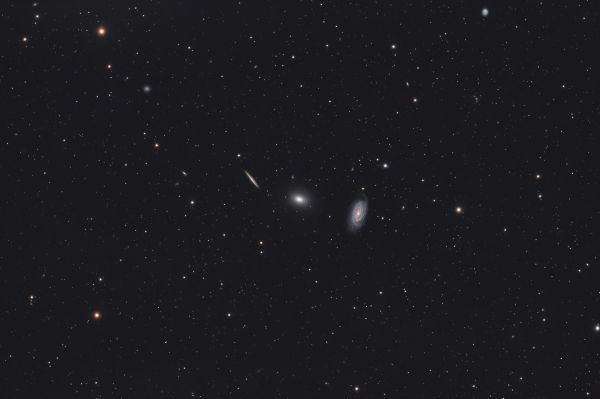 Dragon Trio (NGC 5981, NGC 5982, NGC 5985) - Astrophotography