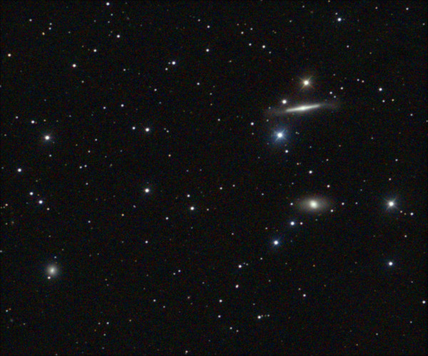 Galaxies NGC 4754, NGC 4762 - Astrophotography