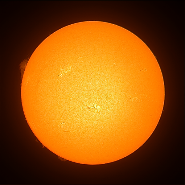 The Sun on July 17, 2022 - Astrophotography