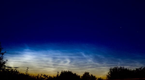 Noctilucent clouds - Astrophotography