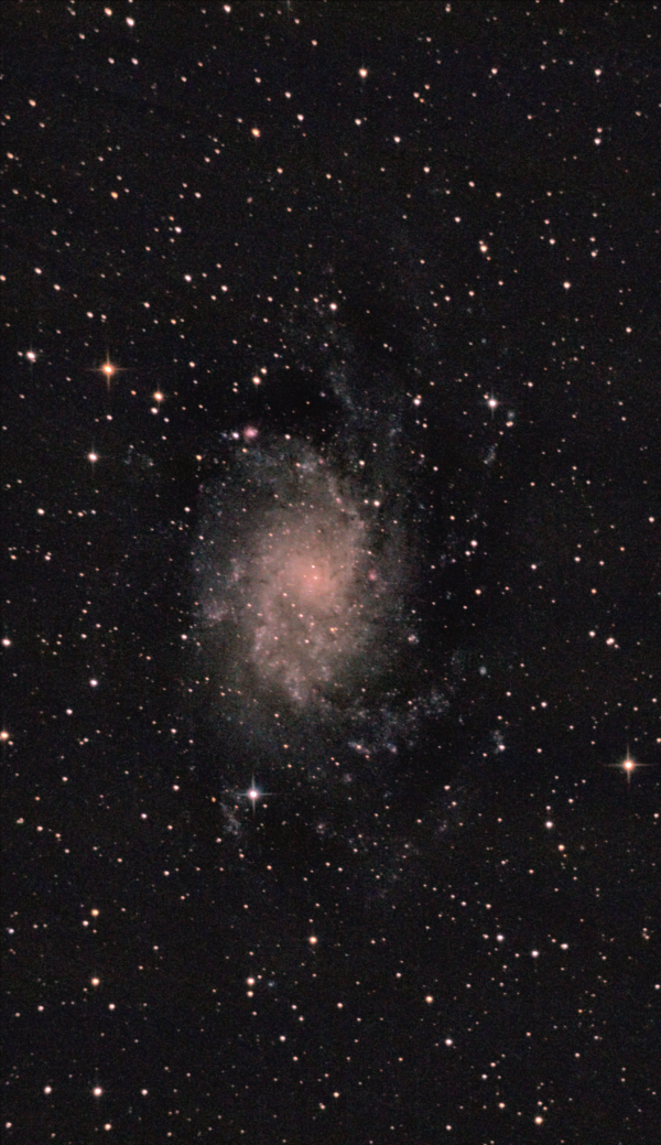 Galaxy M33 in Triangulum. September 4, 2021. - Astrophotography
