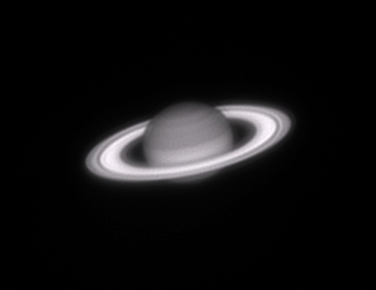 Saturn in IR 850 nm on July 26, 2021 at 23:47 Moscow time. - Astrophotography