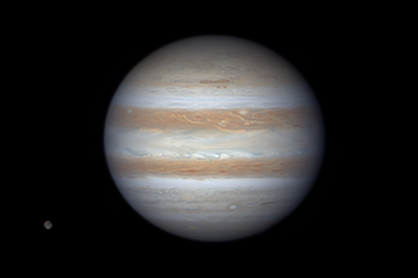 Jupiter and Ganymede UT-27.10.2024 00-53 - Astrophotography