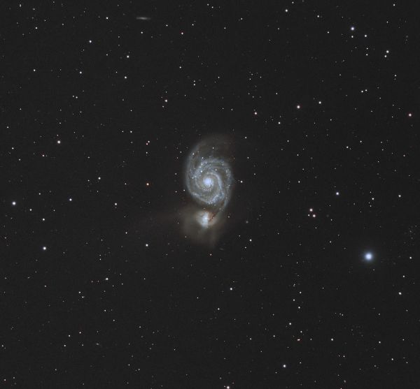 M51 (Whirlpool Galaxy) - Astrophotography