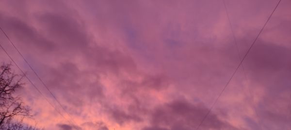 Lilac sunrise - Astrophotography