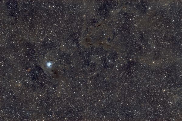 C4 (Iris) and dark nebula - Astrophotography