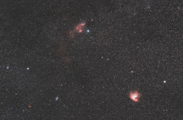 Part of the constellation Cassiopeia - Astrophotography