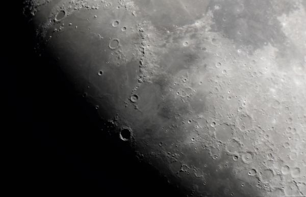 Lunar surface - Astrophotography